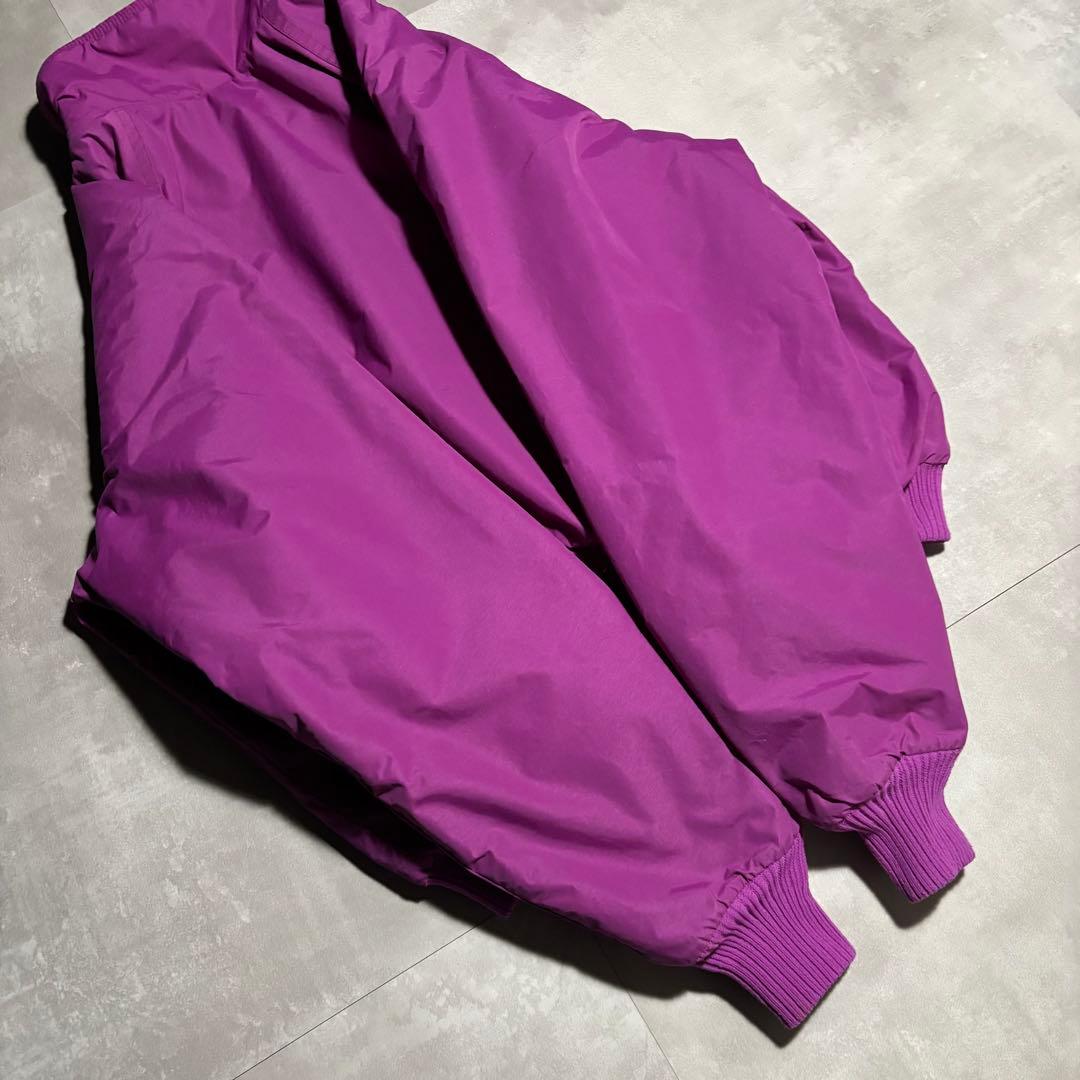 90s patagonia パタゴニア　シェルドシンチラジャケット　紫　USA