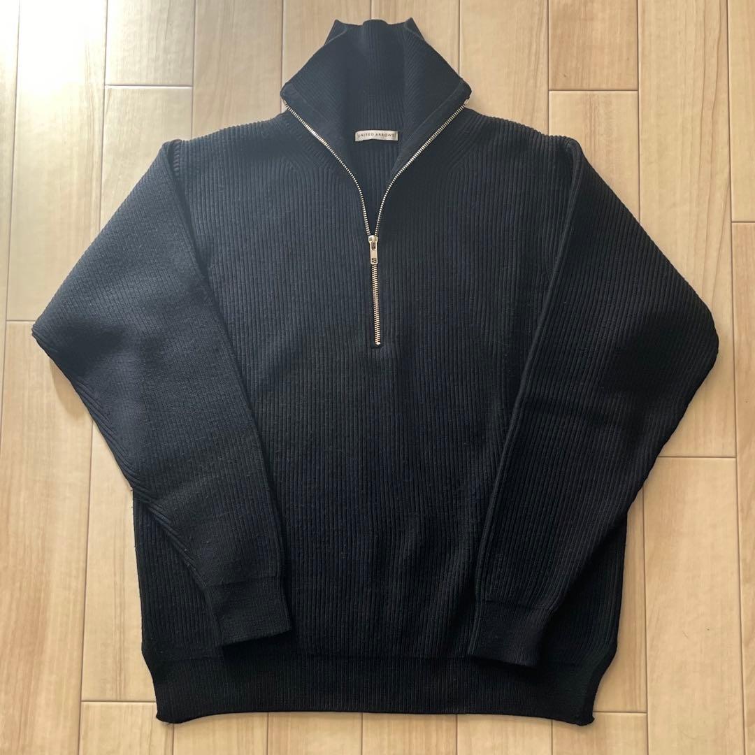 ユナイテッドアローズ　パタゴニアウール　ハーフジップニット