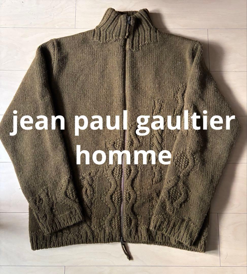 jean paul gaultier homme ドライバーズニット