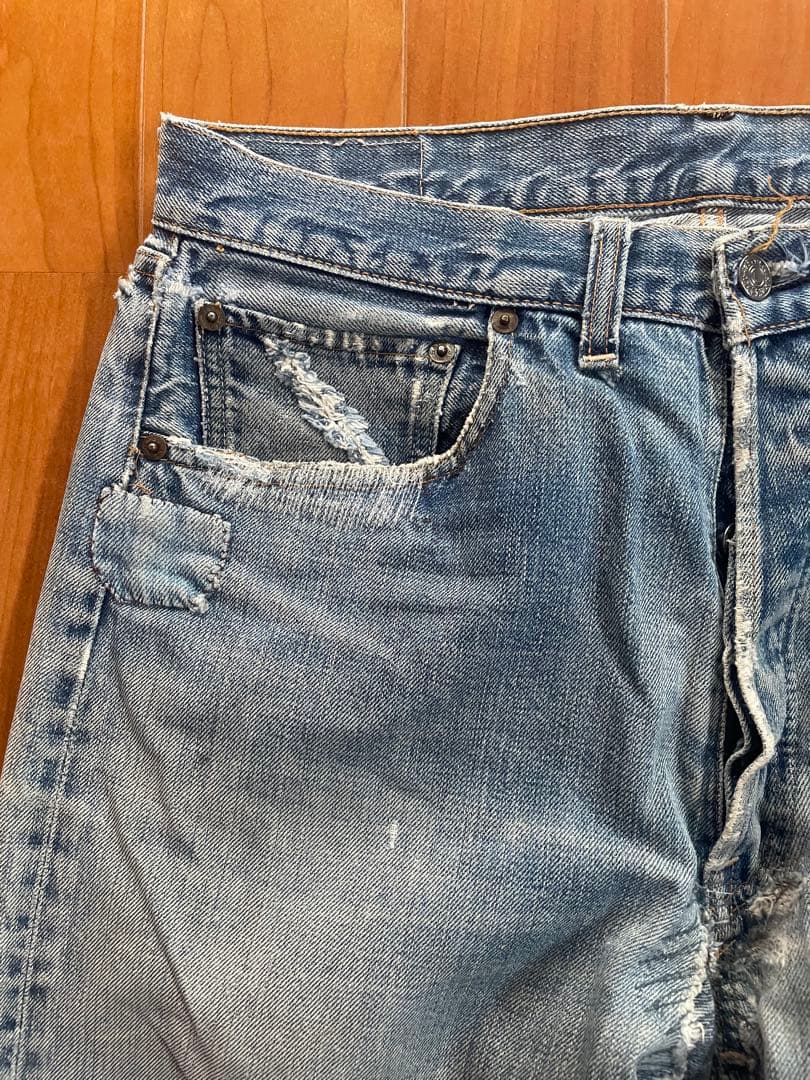 60s LEVIS 501 BIGE　オリジナルヴィンテージ