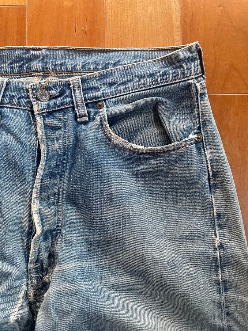 60s LEVIS 501 BIGE　オリジナルヴィンテージ