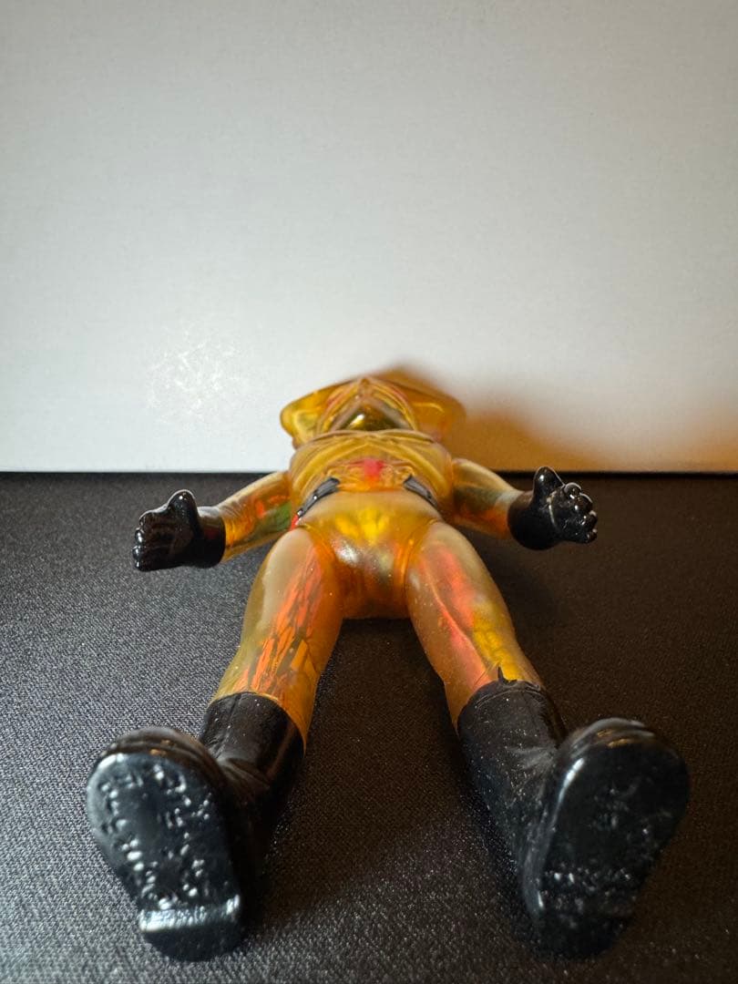 【激レア】当時物 ポピー 改造人間 超人バロムワン バロム1 スケルトン ソフビ