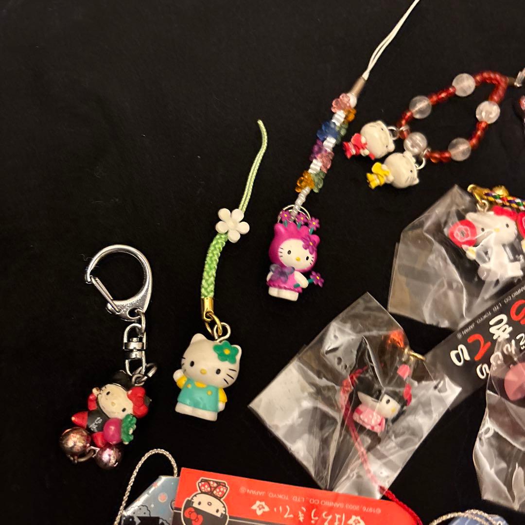【レア】ご当地 ハロー　キティ　根付け　ストラップ　限定　廃盤品 Sanrio