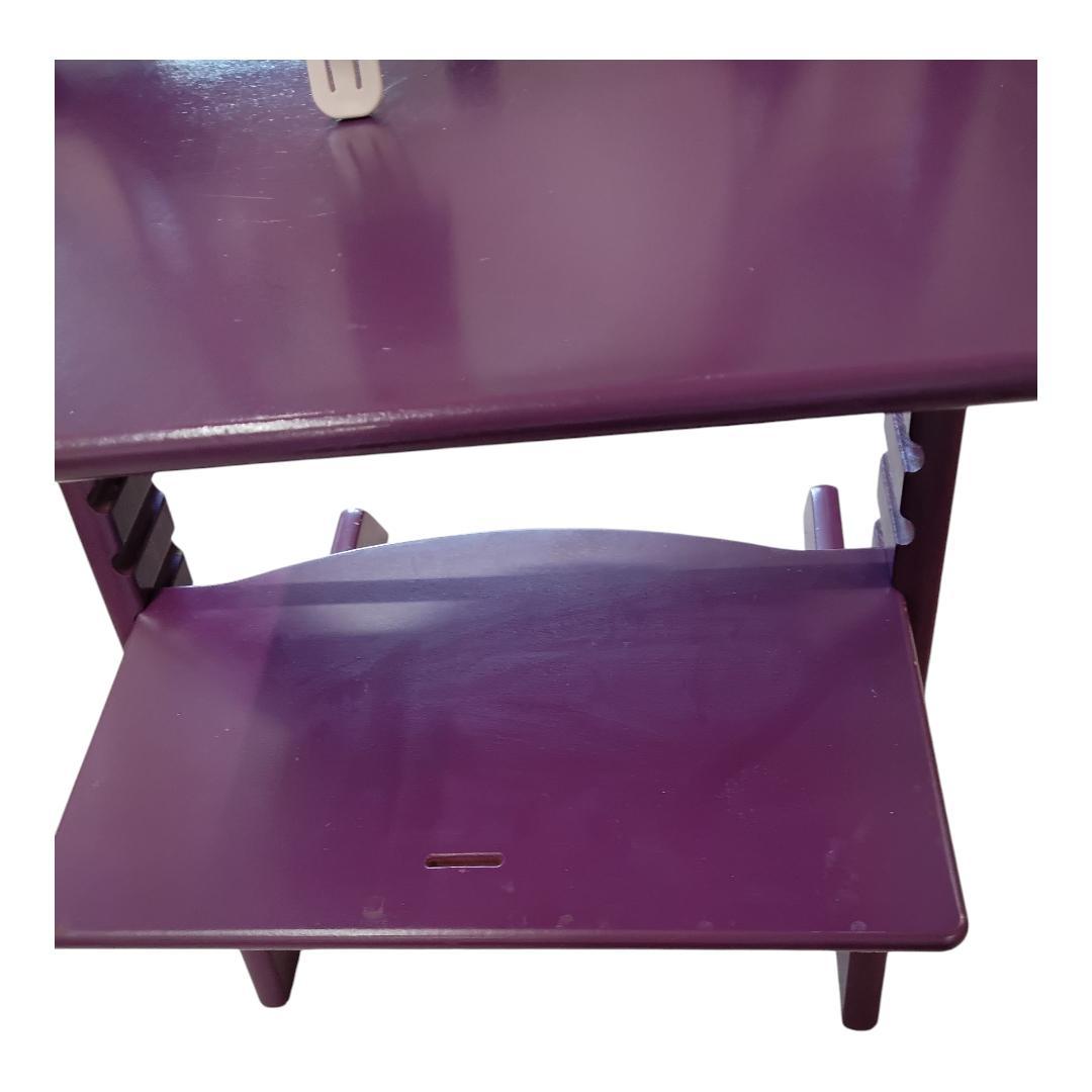 ストッケ ベビーチェア トリップトラップ STOKKE パープル S/N5