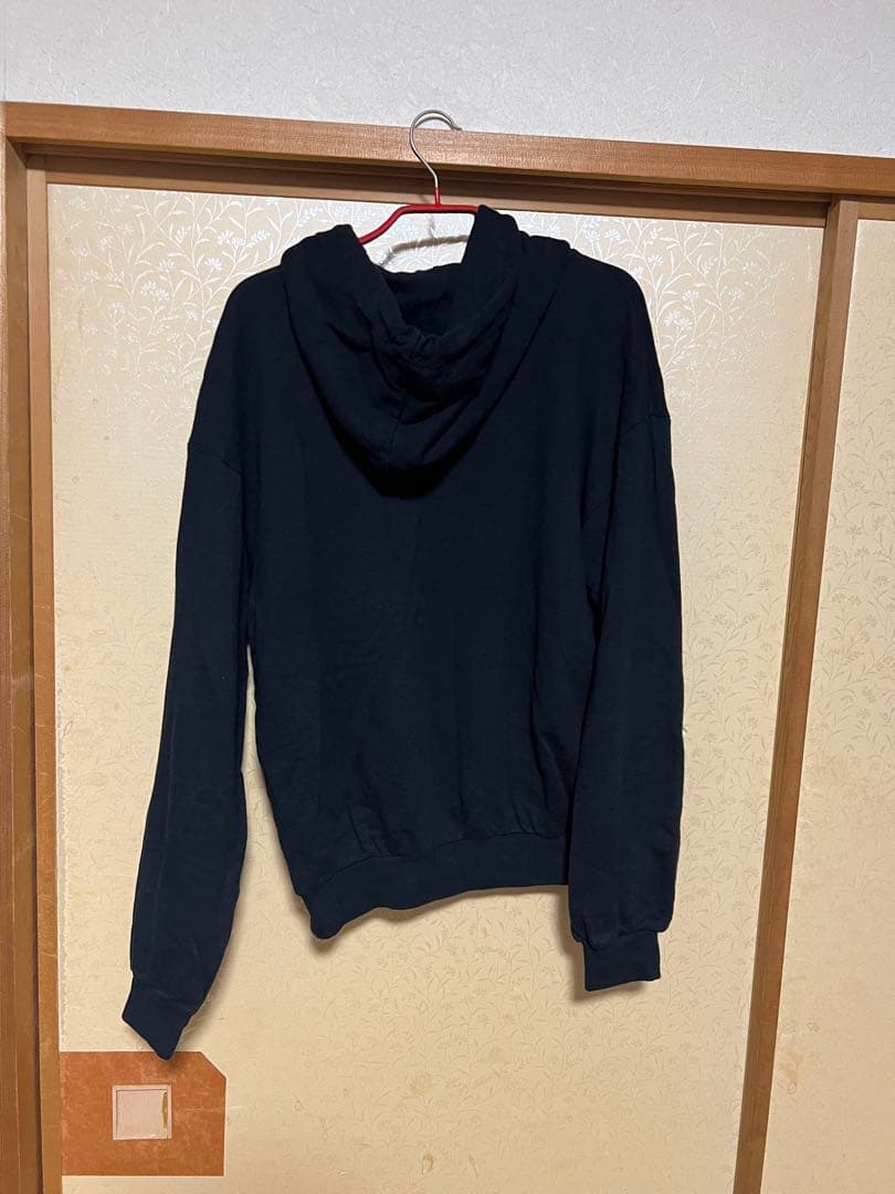 最終値下げ CELINE トリオンフ ブラック フード付きパーカー S