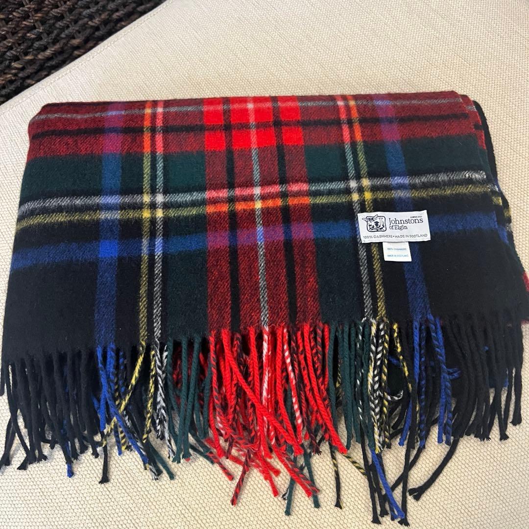 Johnstons of Elgin ジョンストンズ カシミヤ 100％大判