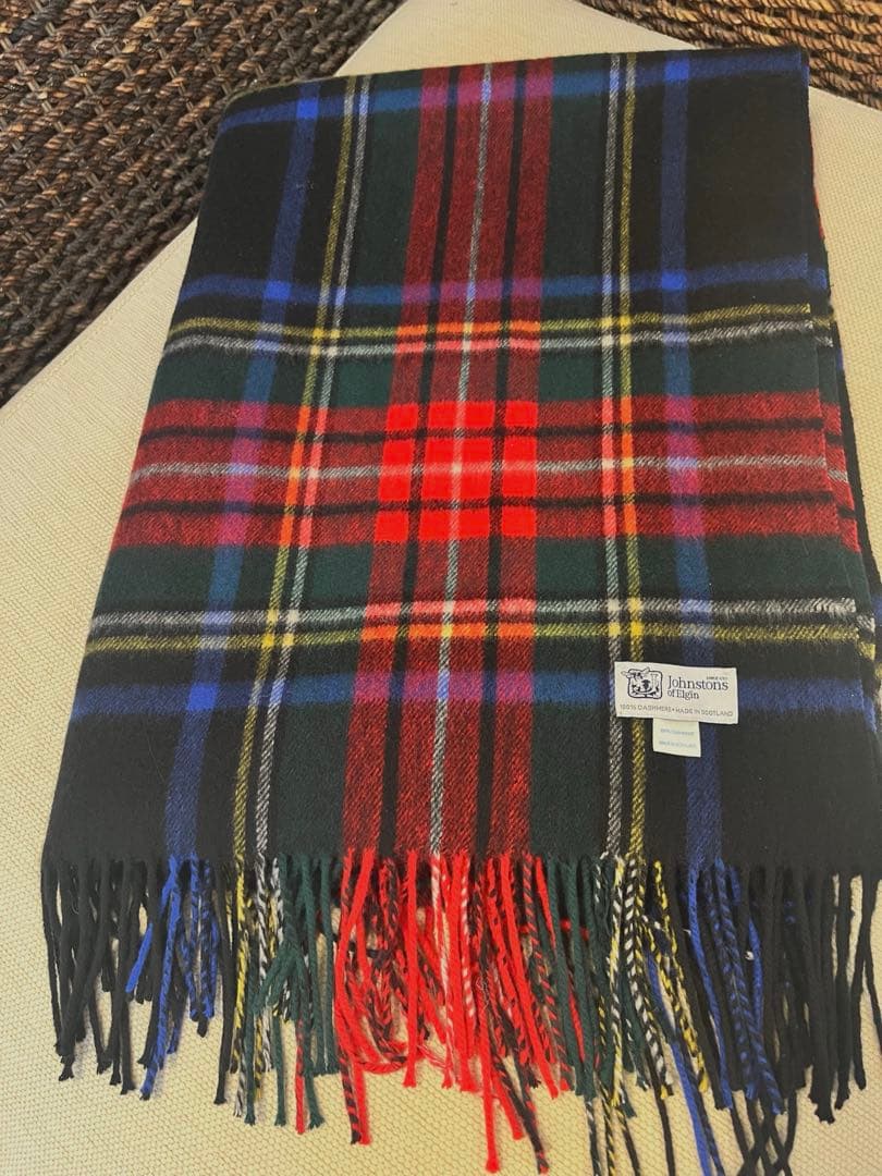 Johnstons of Elgin ジョンストンズ カシミヤ 100％大判