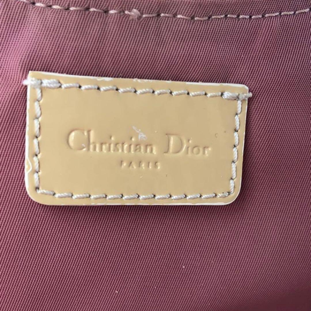 ディオール ハンド ミニボストンバッグ ビニール プール トロッターFS236