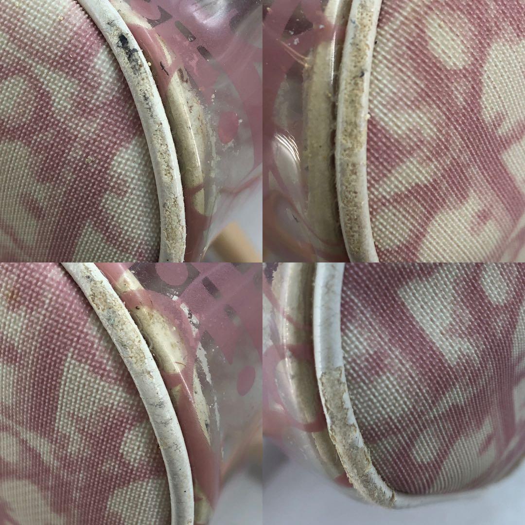 ディオール ハンド ミニボストンバッグ ビニール プール トロッターFS236