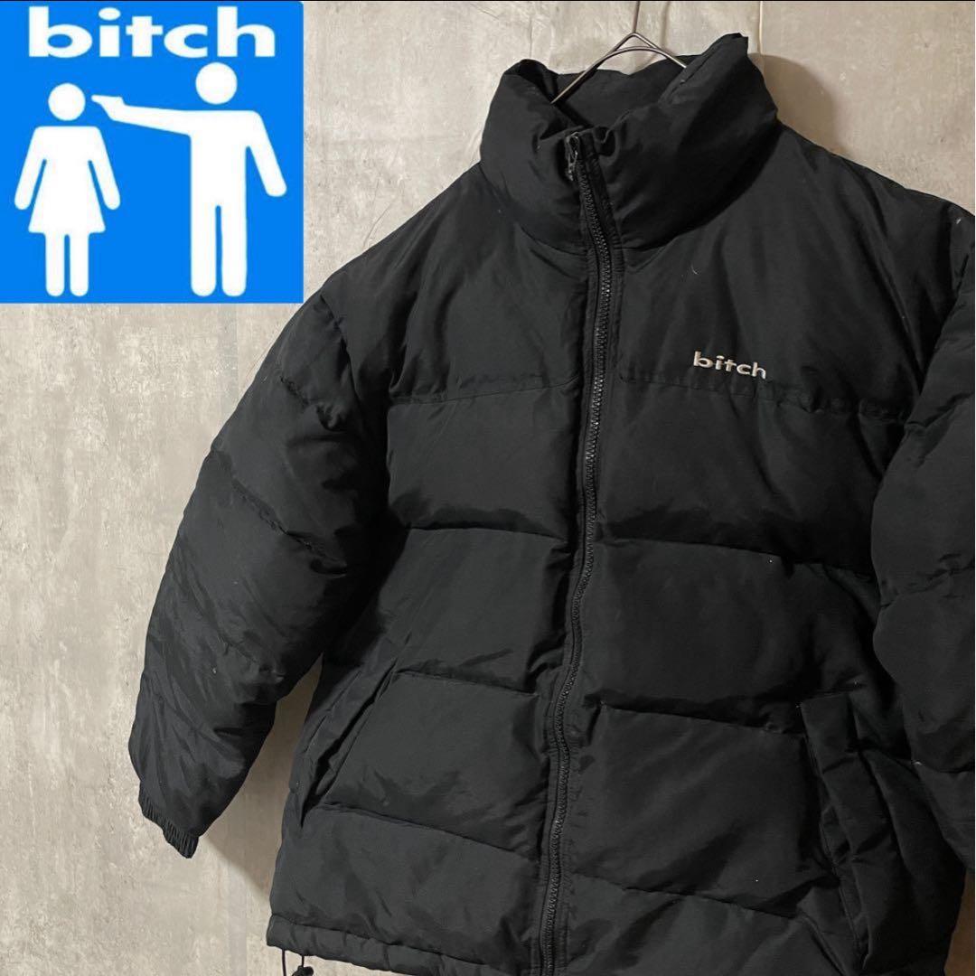 bitchskateboardsビッチスケートボーダーズ ダウンジャケット黒希少