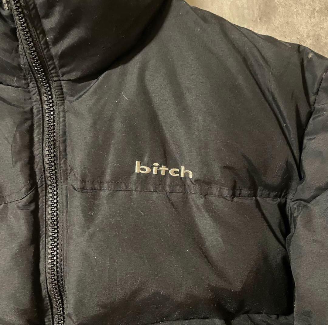 bitchskateboardsビッチスケートボーダーズ ダウンジャケット黒希少