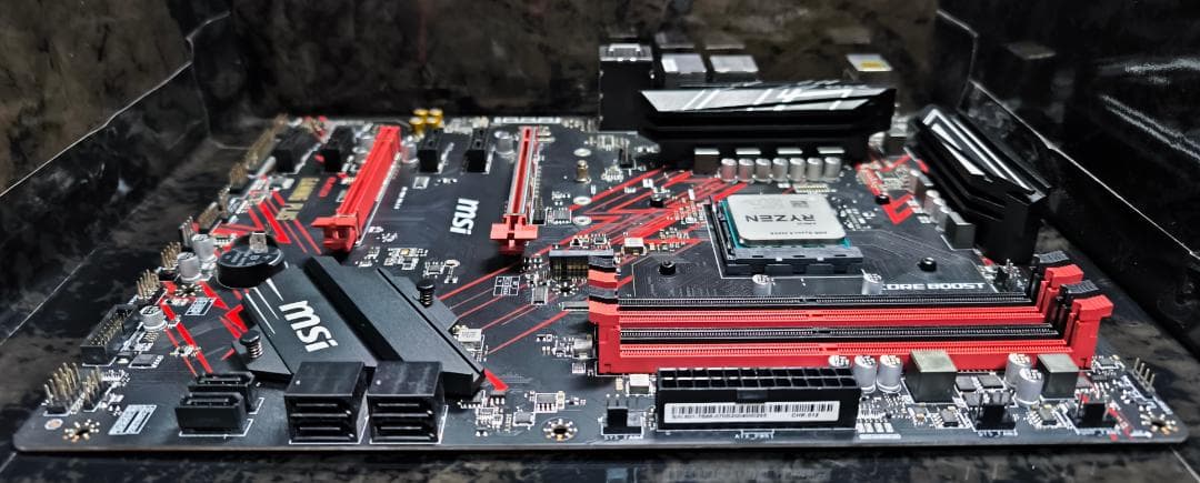 セット売り!! Ryzen5 3500X+MSI B450 GAMING 動確済