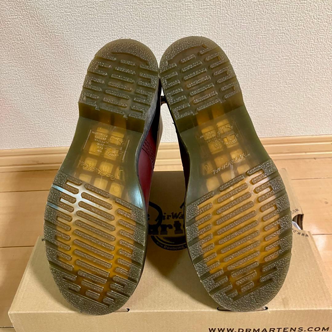 美品 ドクターマーチン 1460 チェリーレッド 8ホール UK6