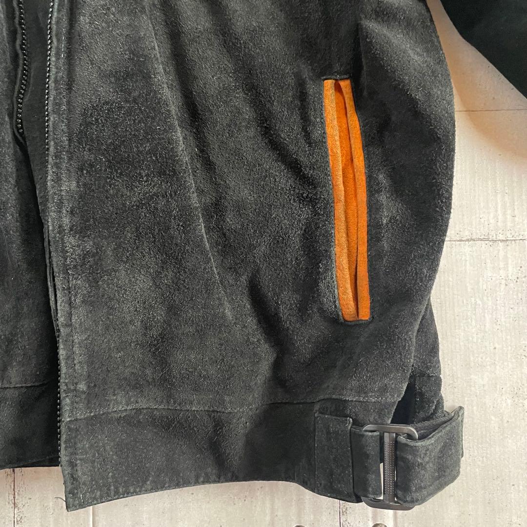 【WILSONS LEATHER】90s NASCAR レーシングジャケット M