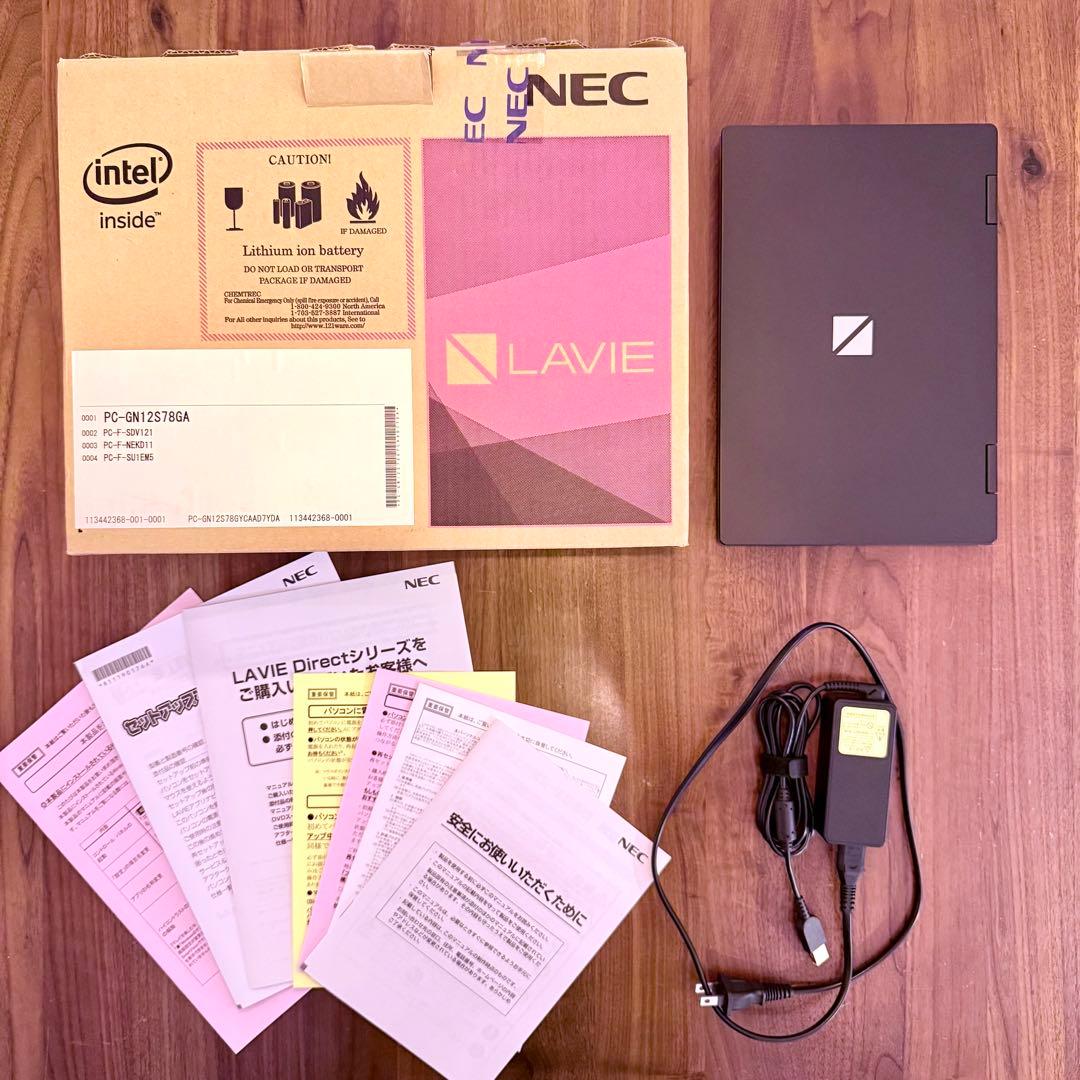 NEC ノートPC i5/8GB/SSD128GB/11.6“ WiFi ax