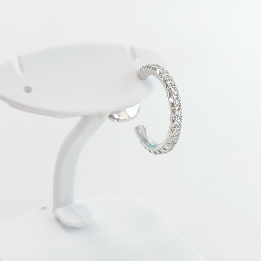 【美品】ティファニー メトロ フープピアス スモール 片耳用 5609