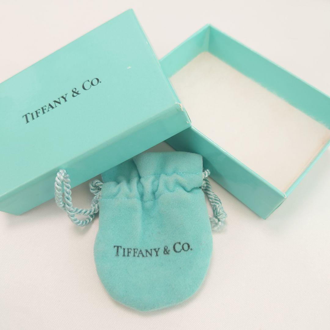 【美品】ティファニー メトロ フープピアス スモール 片耳用 5609