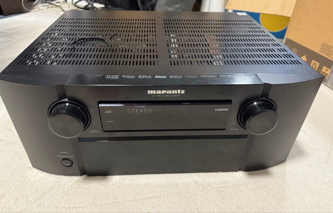 marantz AV8003 AVアンプ リモコン 元箱付き 中古