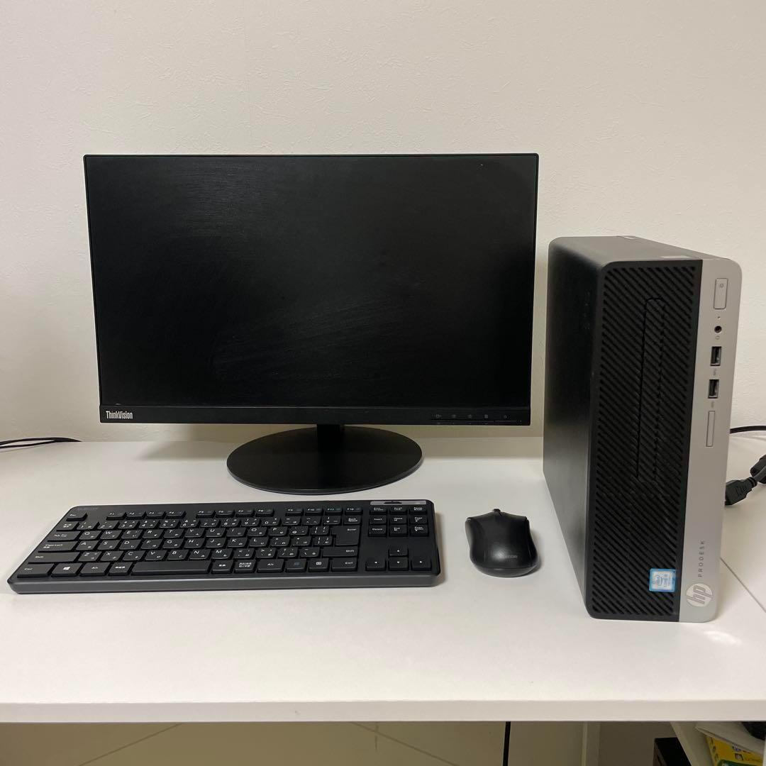 デスクトップパソコン 第7世代16GB 新品SSD Win11 22インチセット