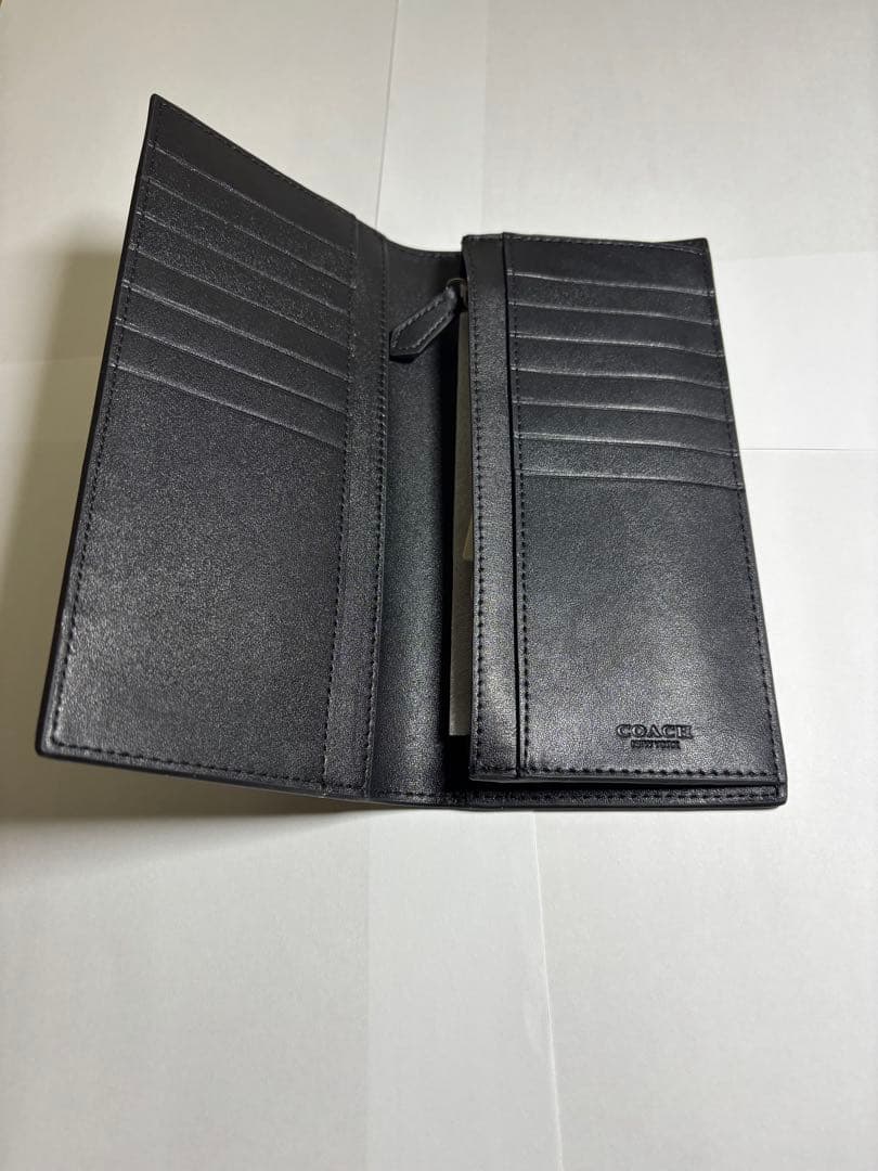 ネ*☆様 値下げ中✨未使用品✨Coach ブラック 長財布　16000円→929