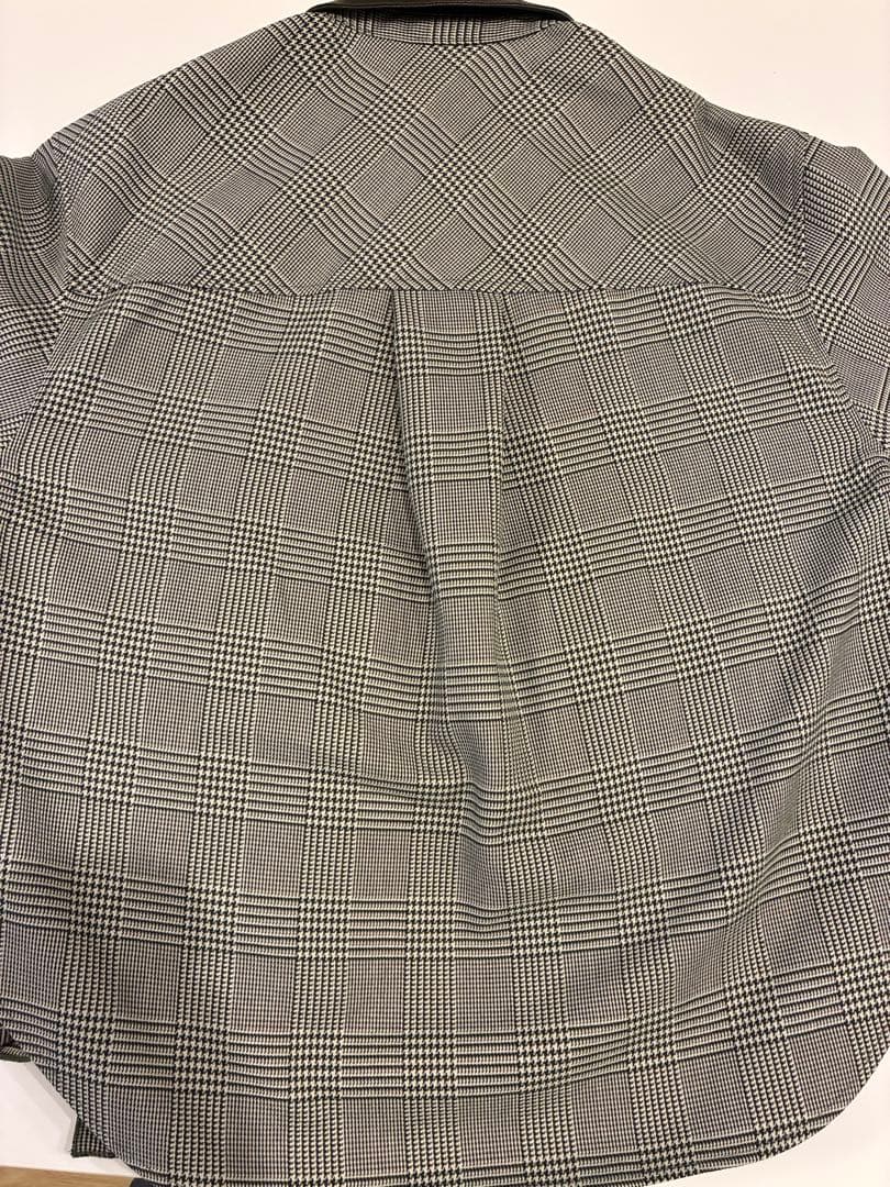 rosymonster フリル付きチェック柄ジャケット サイズF