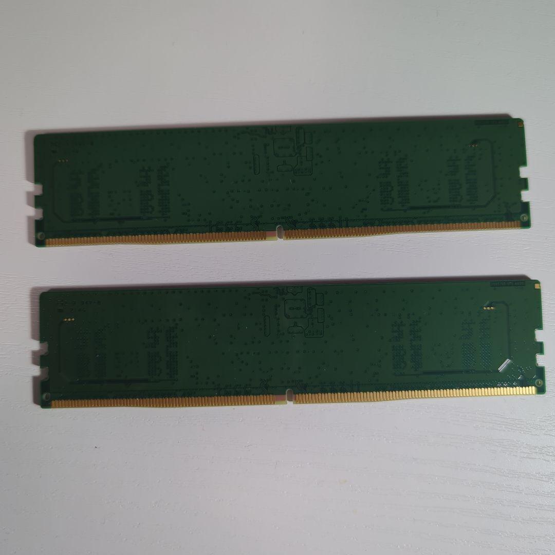 kingston DDR5 8GBメモリー2枚組 （合計16GB)
