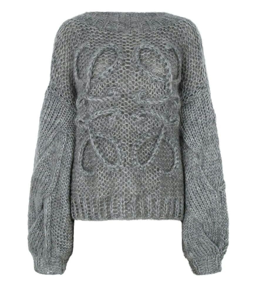 Tiffany様 LOEWE アナグラム モヘア ニット セーター　XS