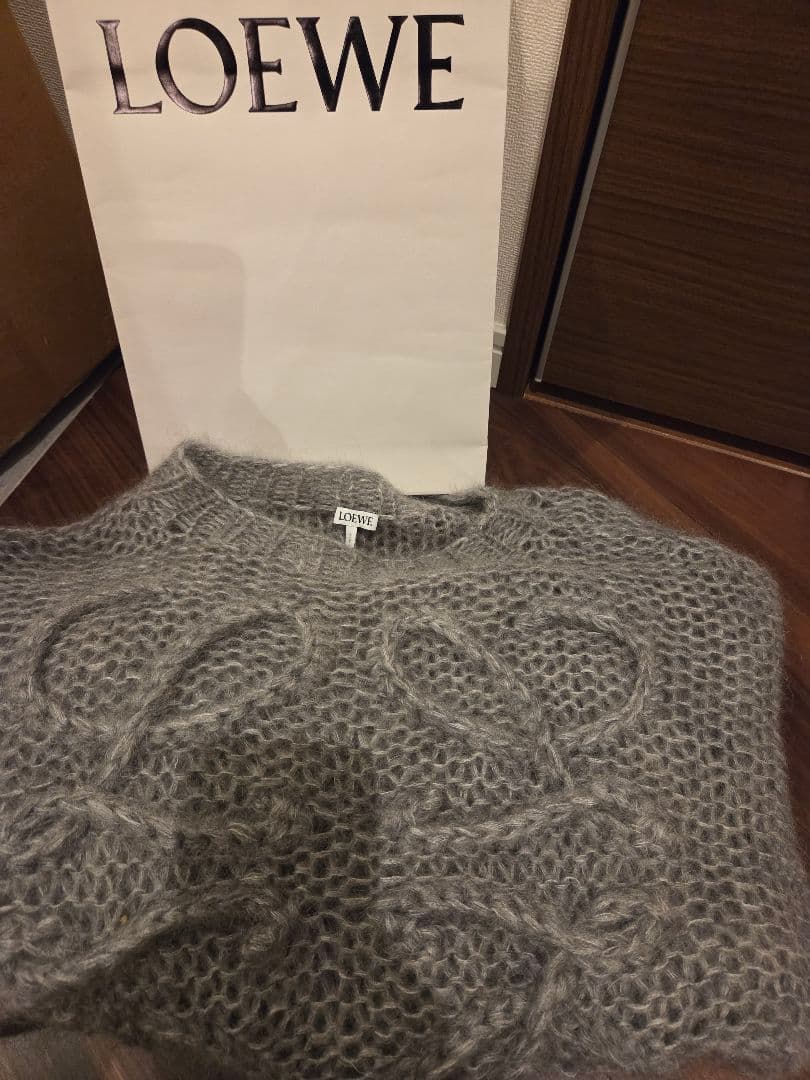 Tiffany様 LOEWE アナグラム モヘア ニット セーター　XS