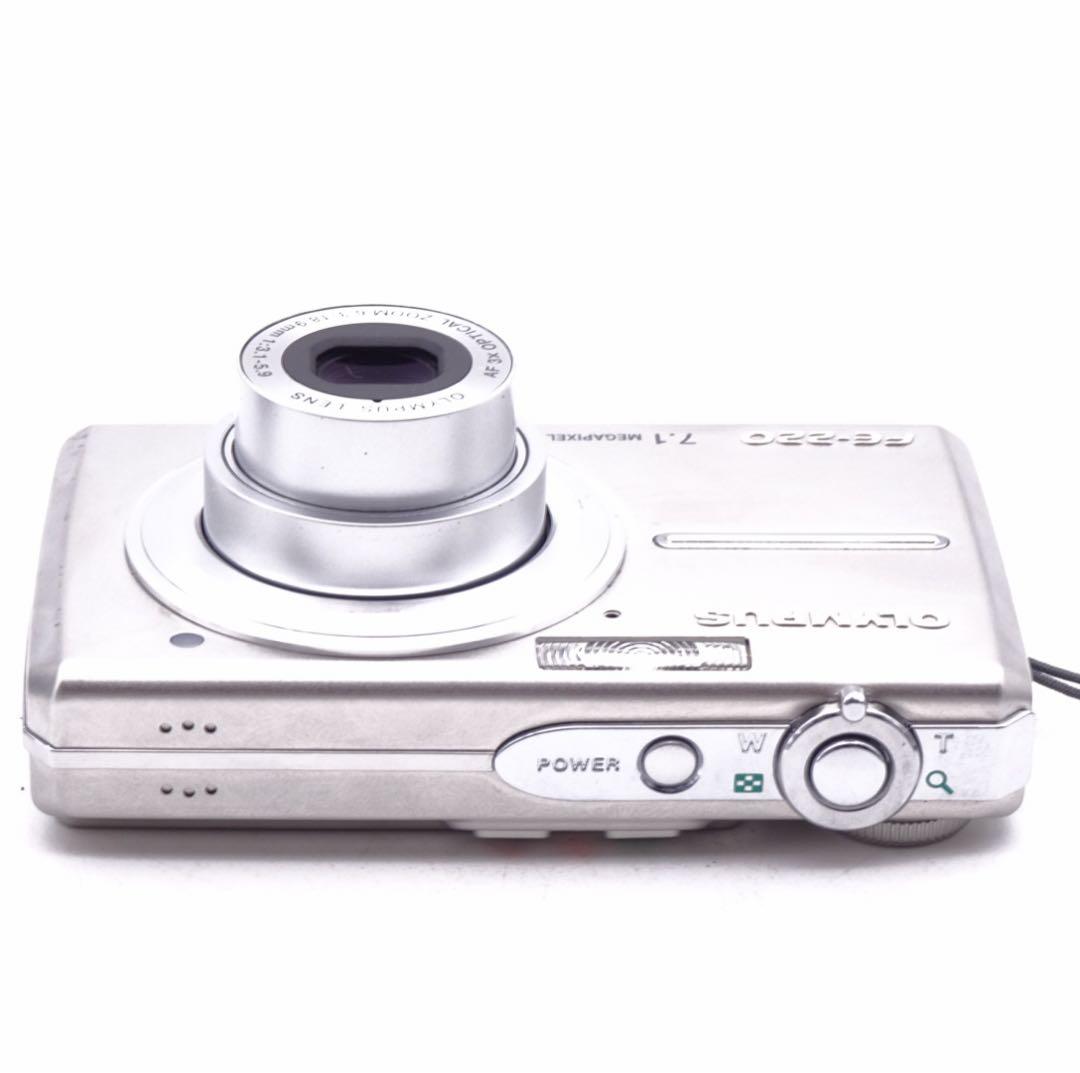 【動作確認済】 OLYMPUS FE-220 コンパクトデジタルカメラ レトロ