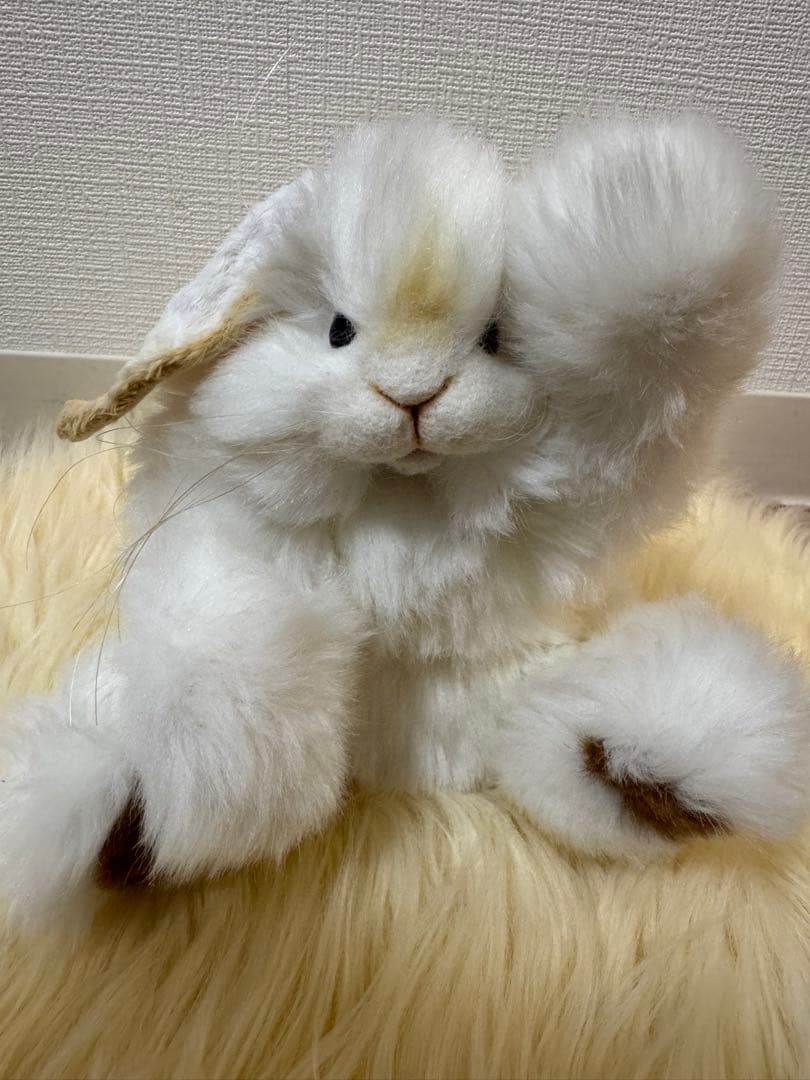 【最終価格】海外作家様作　アートドール　帽子を被ったうさぎ