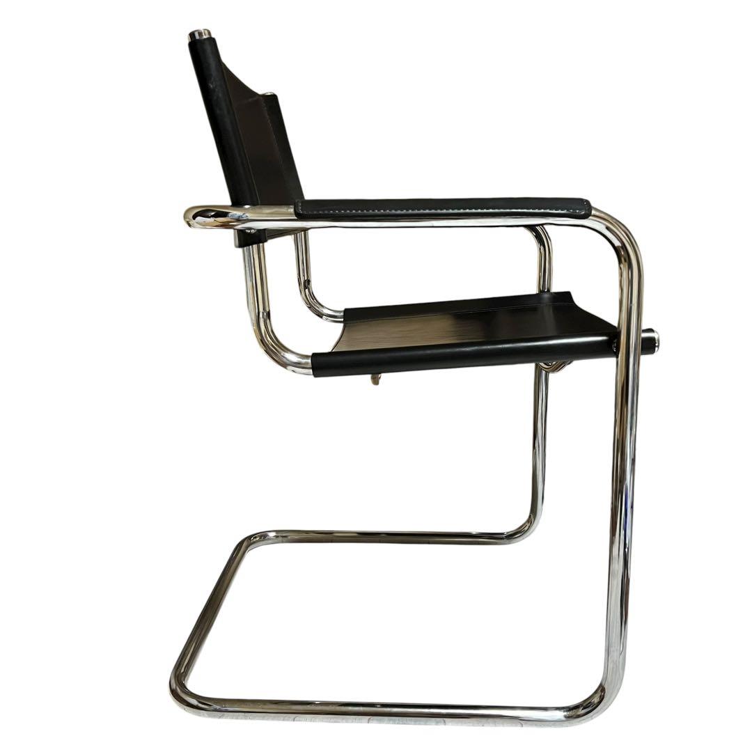 カンチレバーチェア　アームチェア 本革　STUDIO-LINE スタジオライン