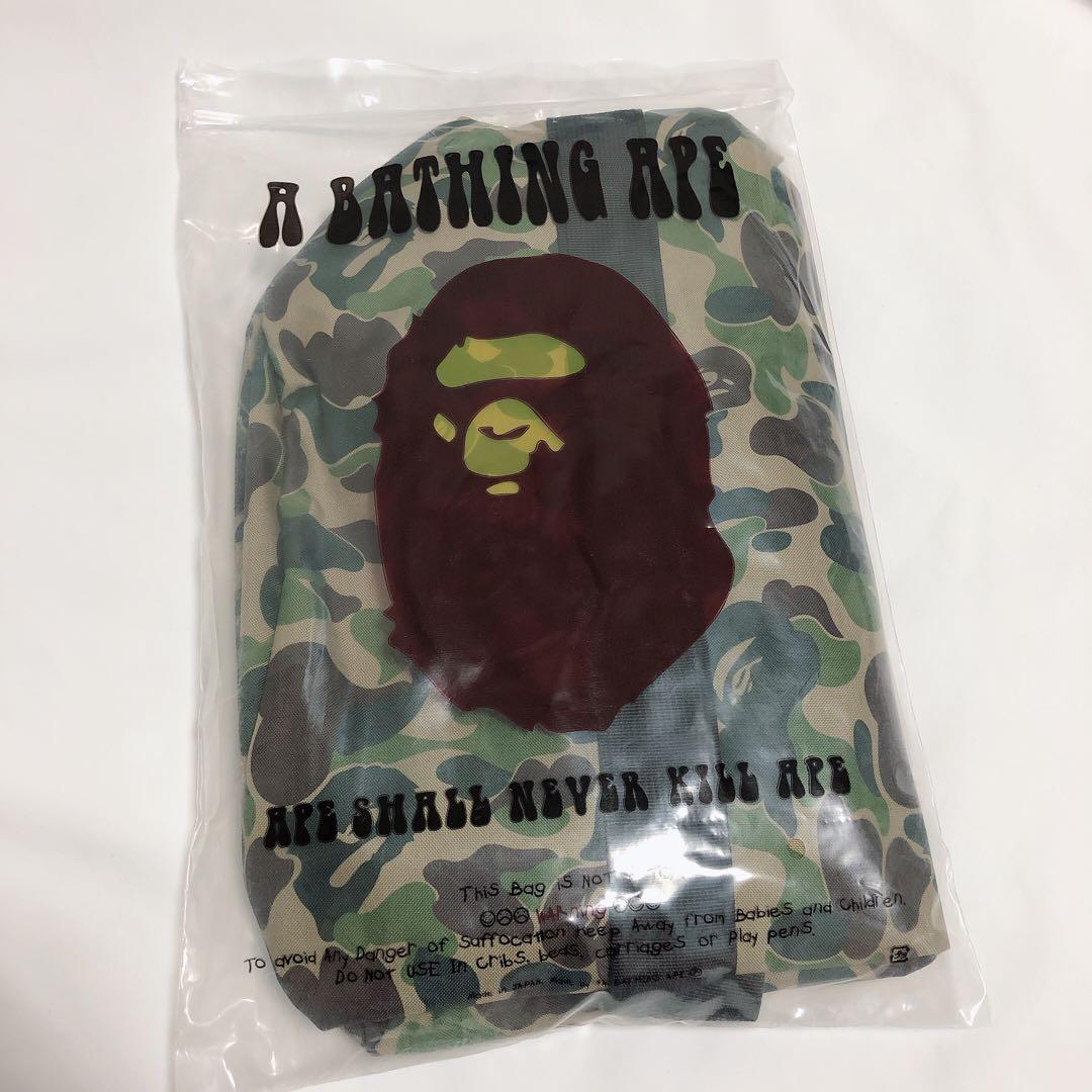 BAPE◆A BATHING APE／◆迷彩大容量ボディバッグ◆付録品ノベルティ