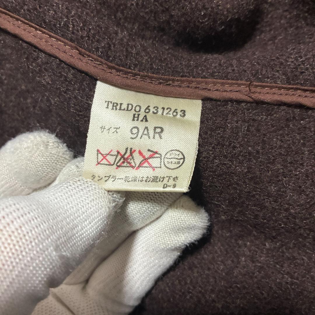 希少　ニューヨーカー　ダッフルコート　ヘリンボーン　ムーアブルック ブラウン