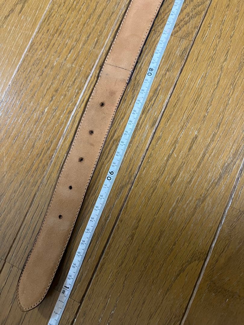 FENDI ズッカ柄 ベルト ブラウン　イタリア製