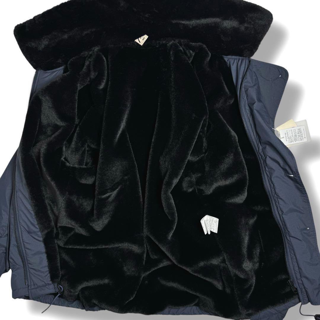 β MEN｜未使用タグ付き裏ボアライトナイロンタフタブルゾンLベータメン