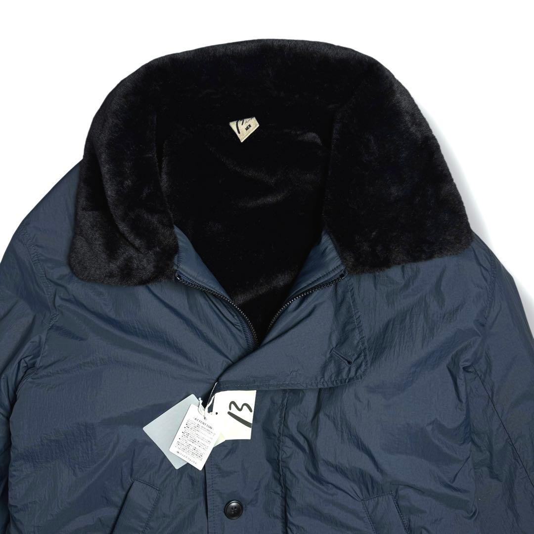 β MEN｜未使用タグ付き裏ボアライトナイロンタフタブルゾンLベータメン