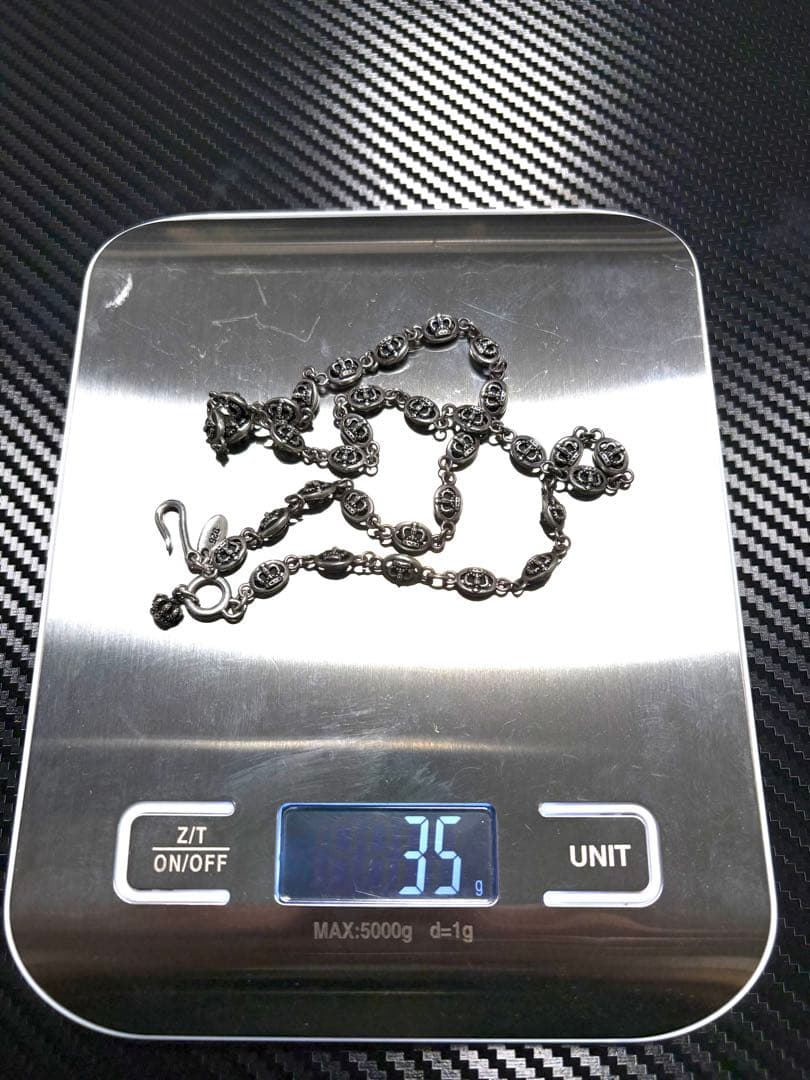 ジャスティンデイビス　チェーン　50cm クラウンモチーフ