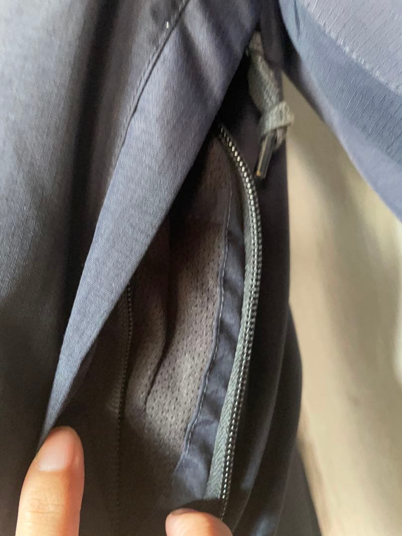 エアブラスター スノーボードウェア 紺 迷彩 上下 セット