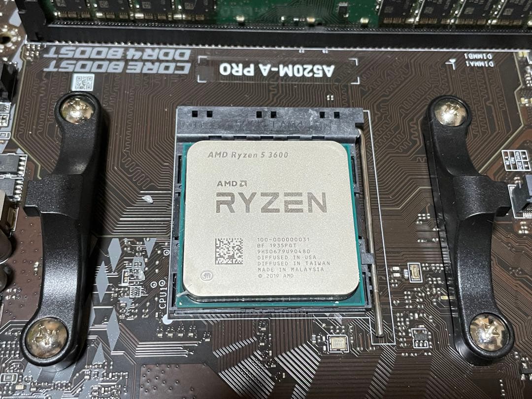 A520マザーボードCPUメモリセット