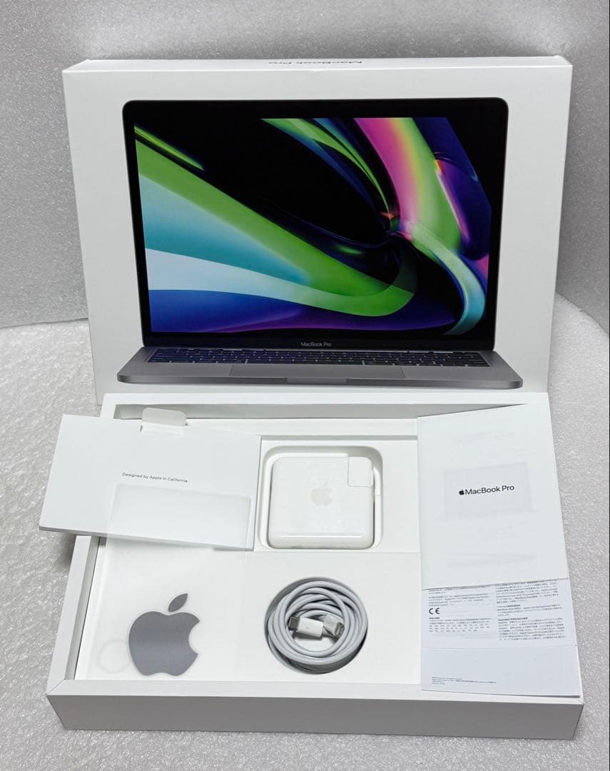 バッテリー91%　MacBook Pro 13インチ M1 16GB 1TB
