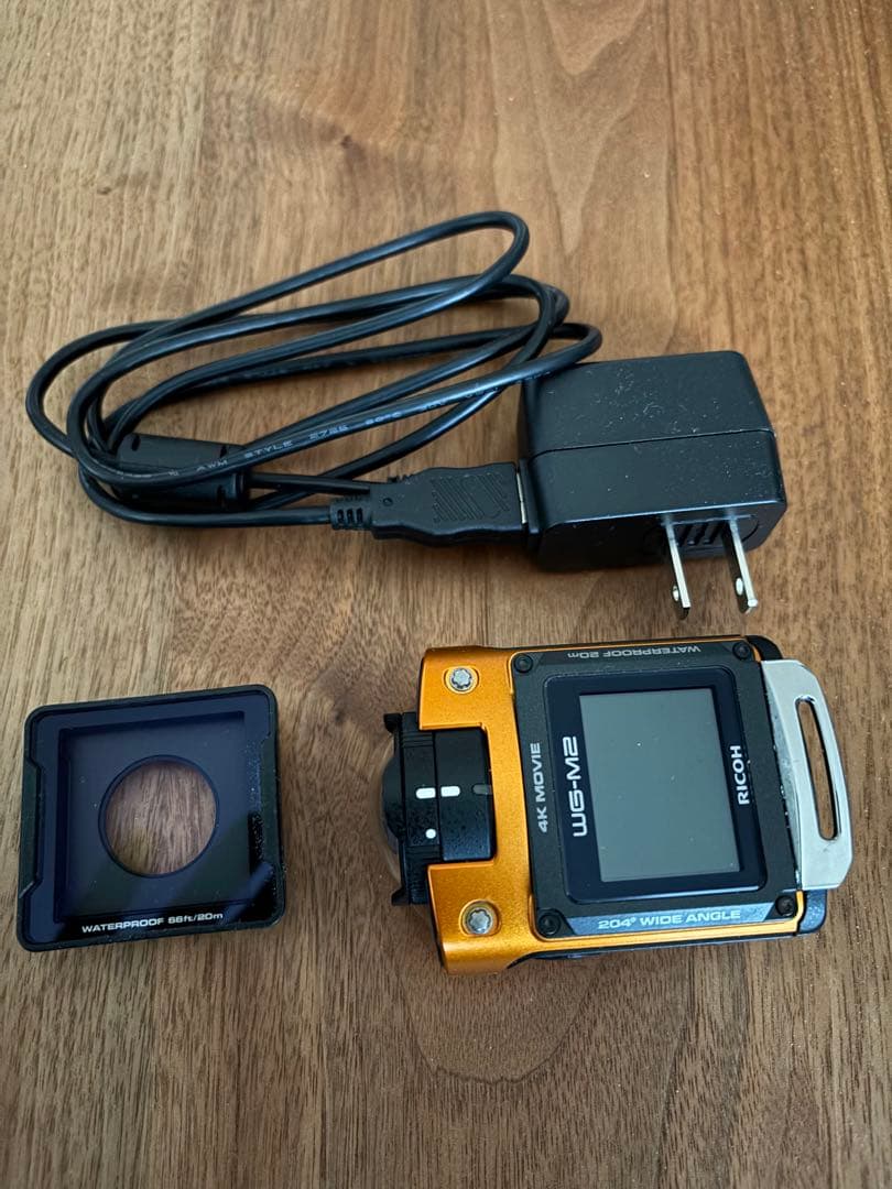 RICOH WG-M2 オレンジ 中古！