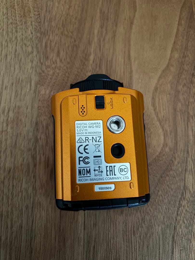 RICOH WG-M2 オレンジ 中古！