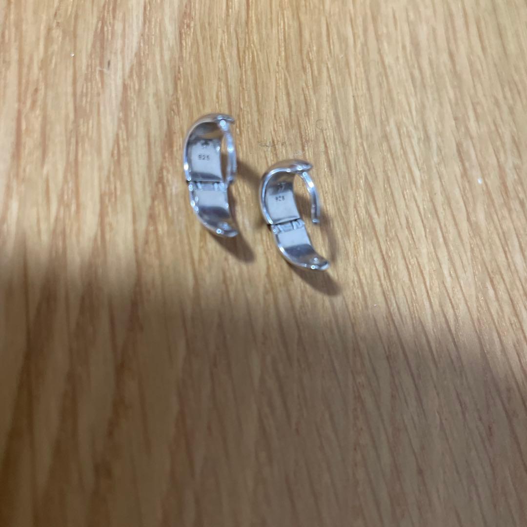 TOMWOOD Ice Huggies シルバー ピアス　両耳