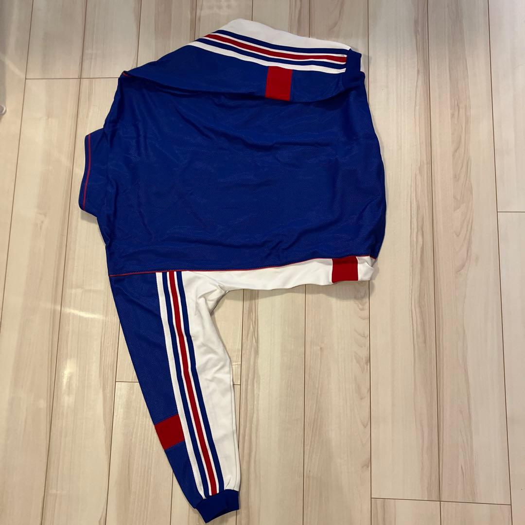 adidas ジャージ 上下セット サイズXO 青 （21,000円品）