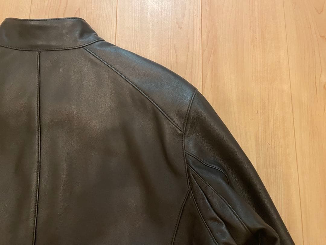 Eddie Bauer / レザージャケット black L