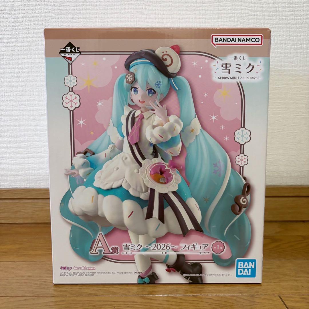 【お値下げ】雪ミク　2026年　一番くじ　A賞　フィギュア