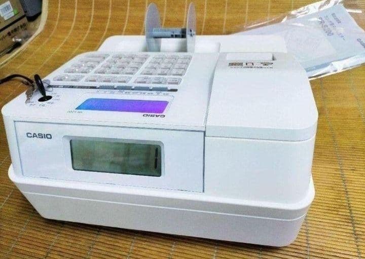 カシオレジスター　SR-S200　最新機種　スマホで設定売上管理　2501200
