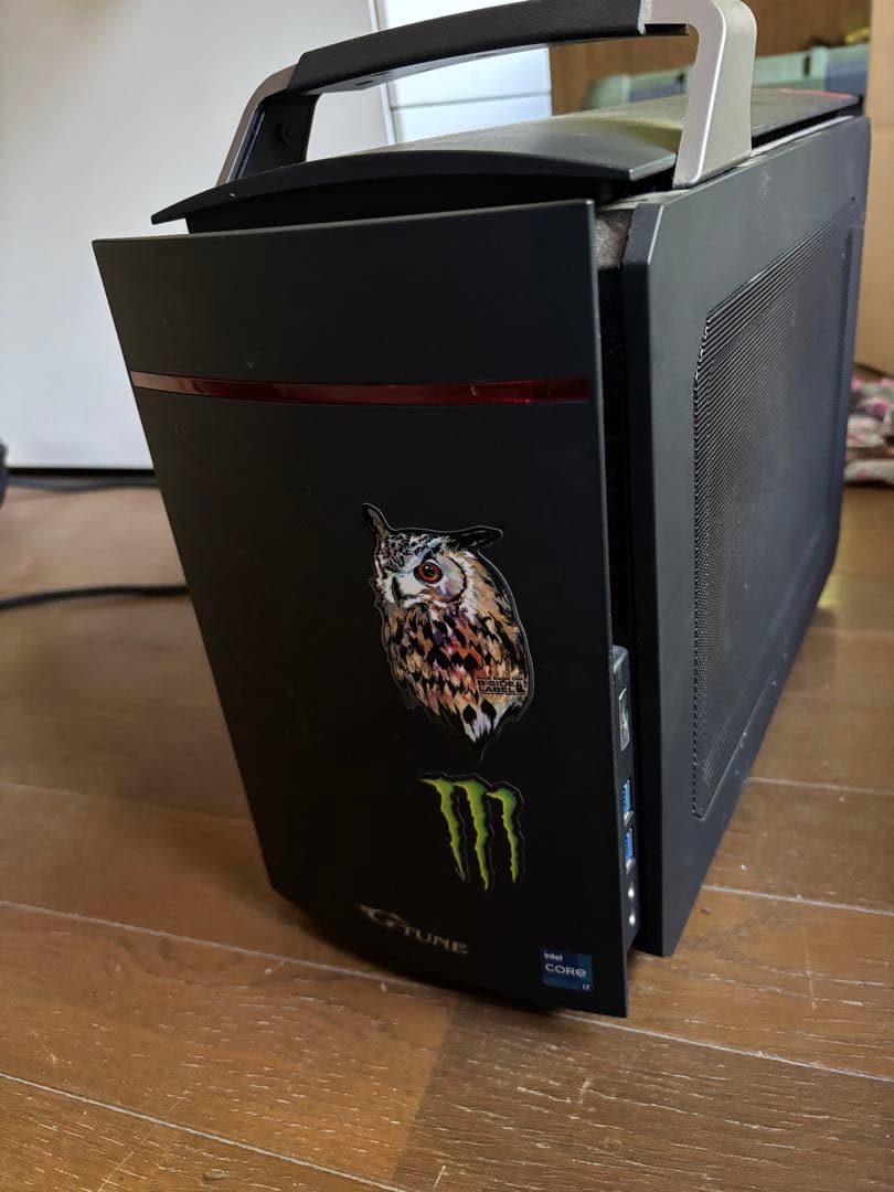 G-TUNE ミニタワーPCケース　インテルi7-11700付き