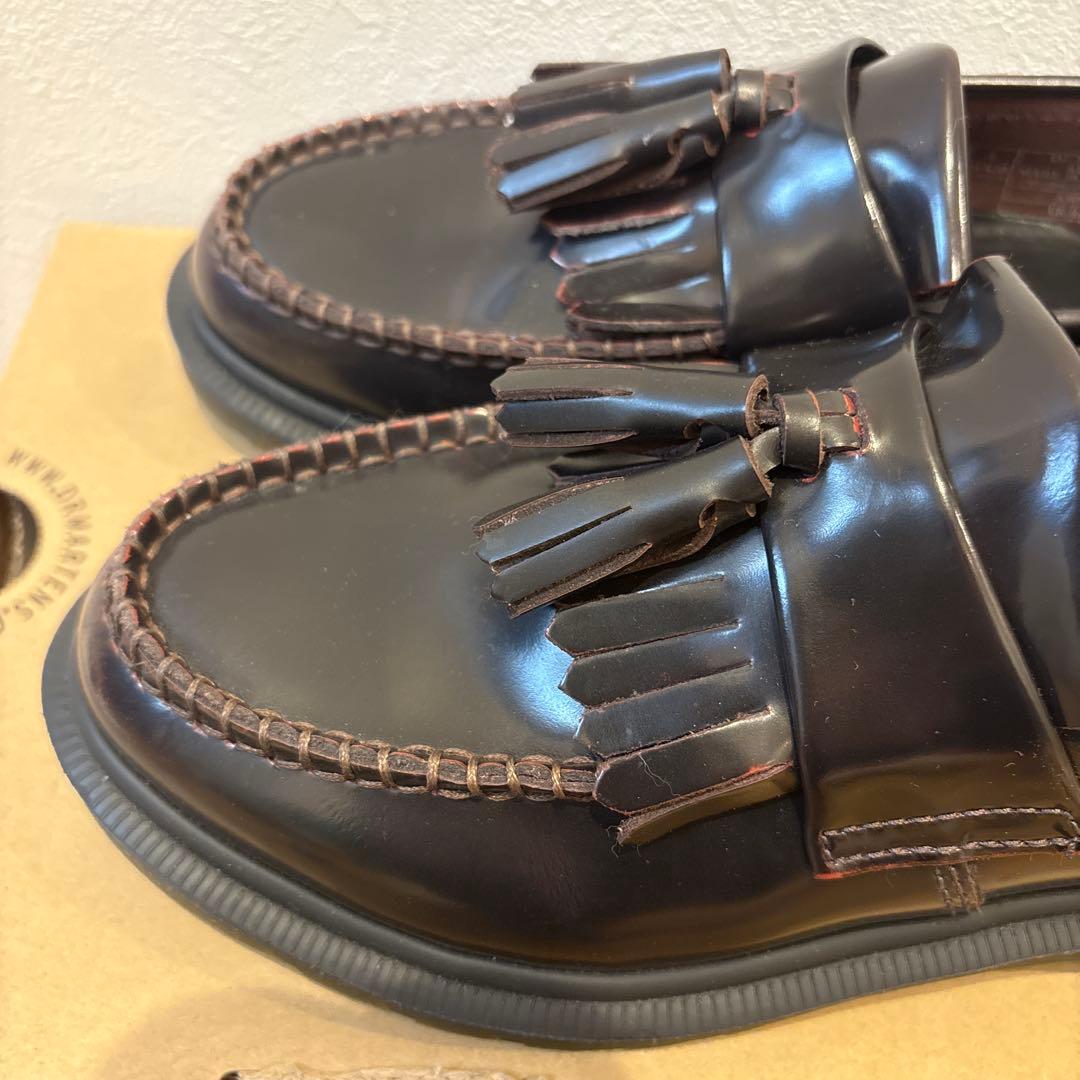美品! Dr.Martens ADRIAN タッセルローファー チェリー UK3