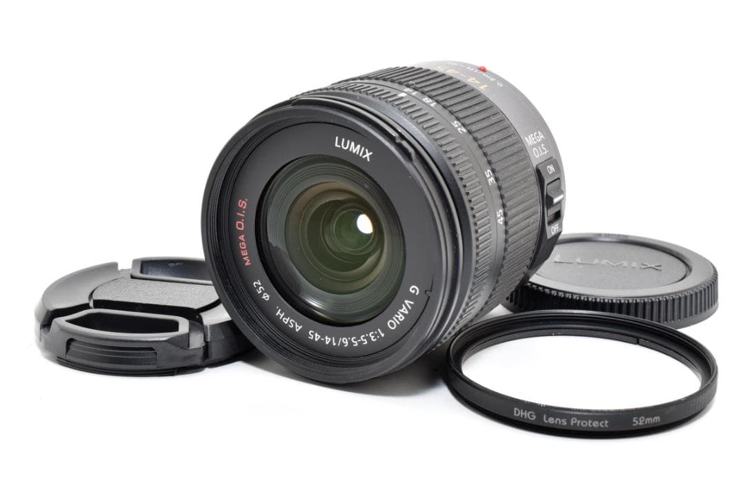 超美品 パナソニック G VARIO 14-45mm F3.5-5.6 H032